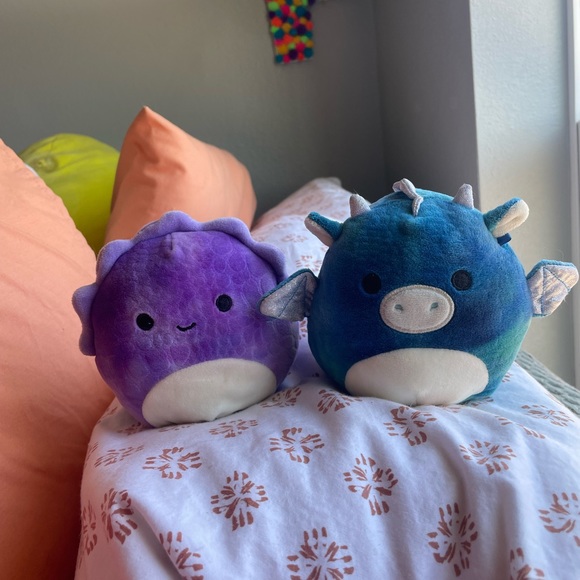 Kellytoy | Toys | Dominic And Delilah 5 Squishmallows Discontinued Line ...